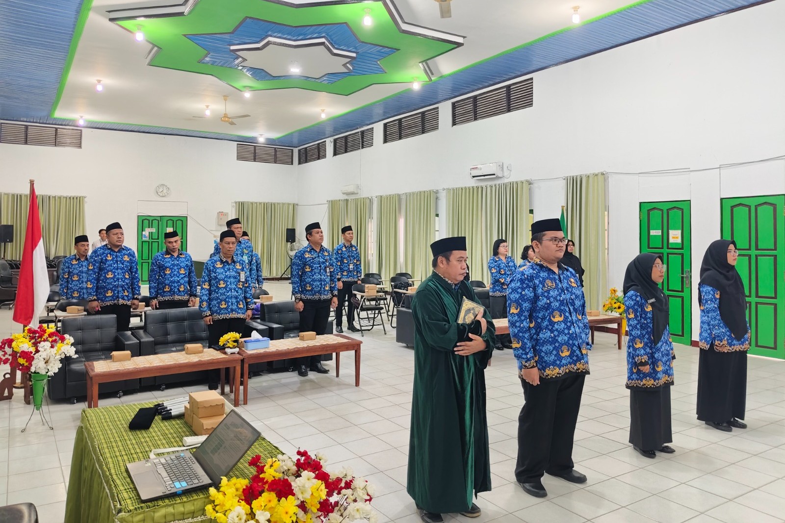 Pelantikan Serentak se-Kalteng, Tiga ASN Kemenag Barsel Sandang Jabatan Fungsional