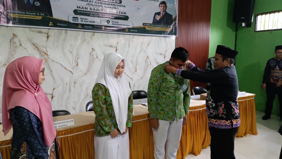 OSN-K 2026 Digelar, 44 Siswa Terbaik MAN Barito Selatan Adu Prestasi Sains