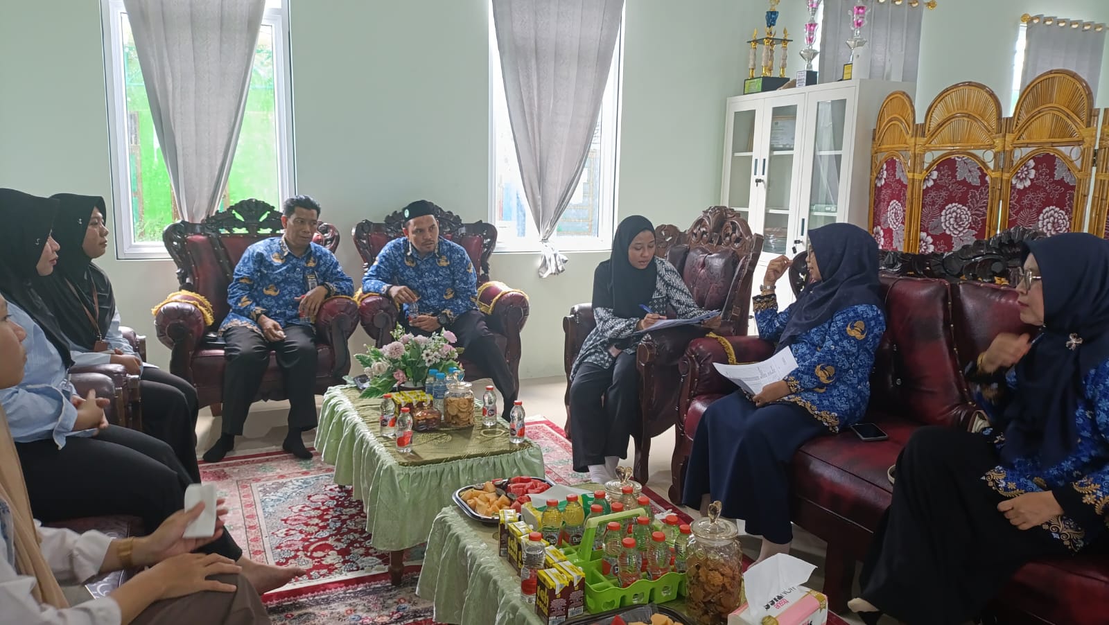 Tim BPKP Kalteng Evaluasi Tata Kelola MBG di MAN Barsel dan MIS Asy Syafiiyah